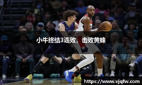 小牛终结3连败，击败黄蜂